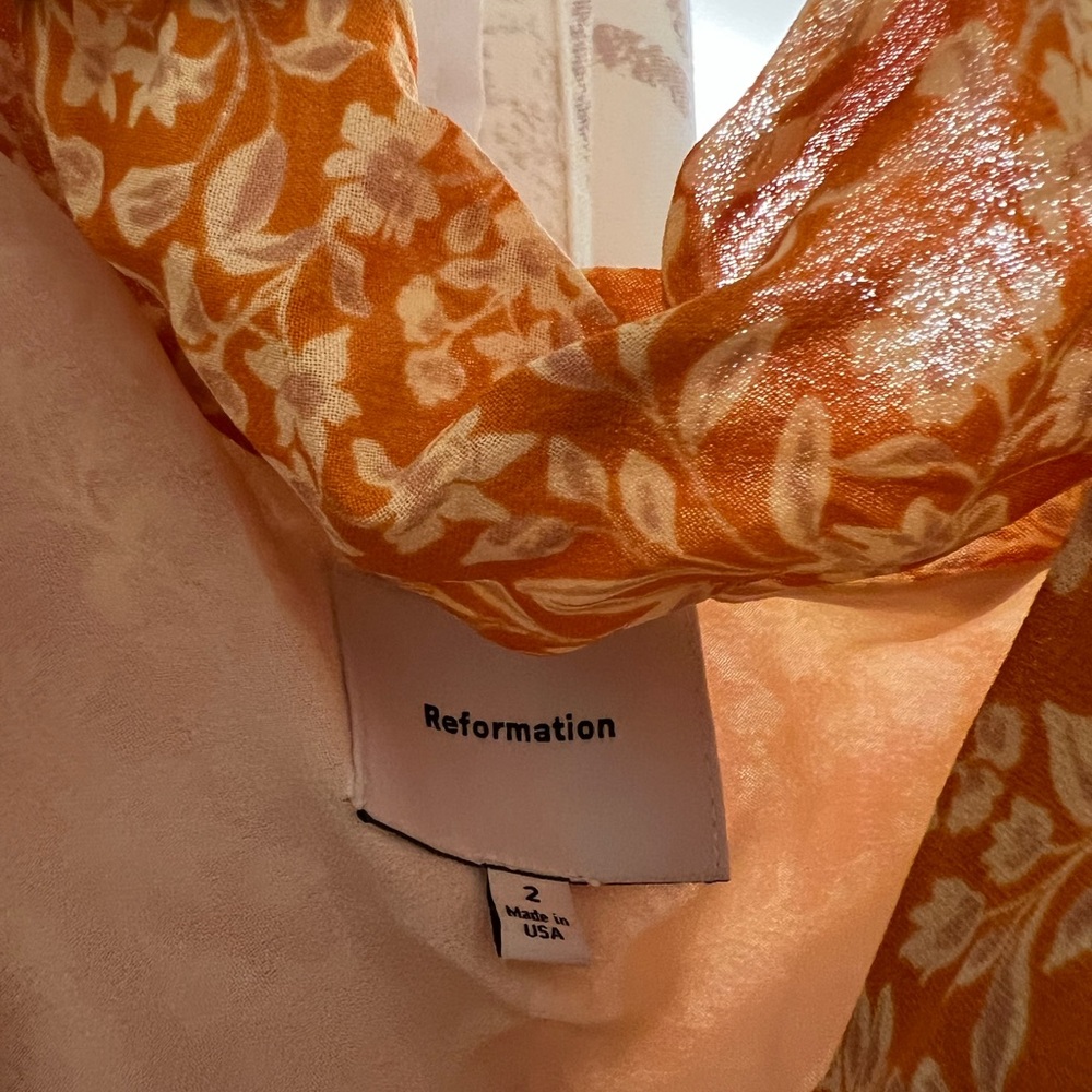 Reformation Kristine Dress - Size 2 - Picture 2 of 2